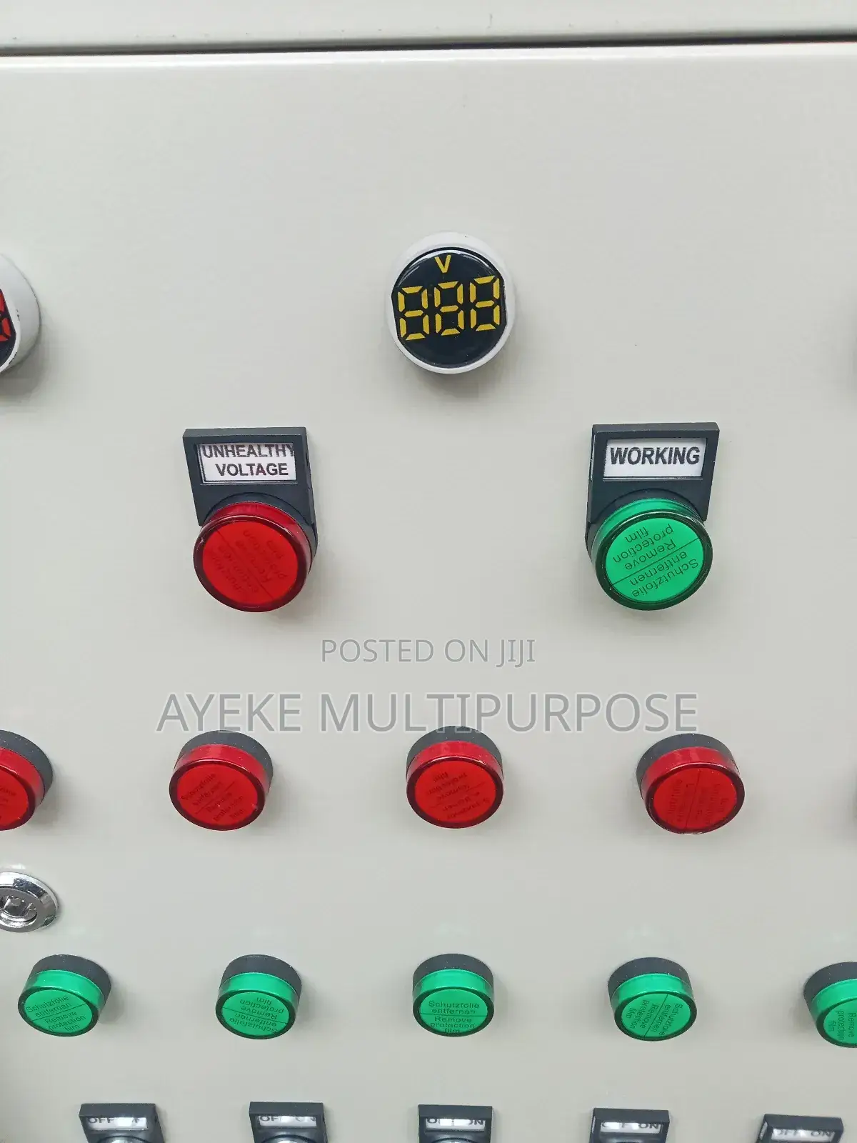 Pump Control Panel