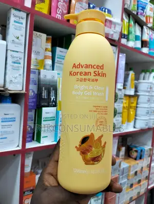 Advanced Korean Skin Bright Clear Body Gel Wash 1200ml