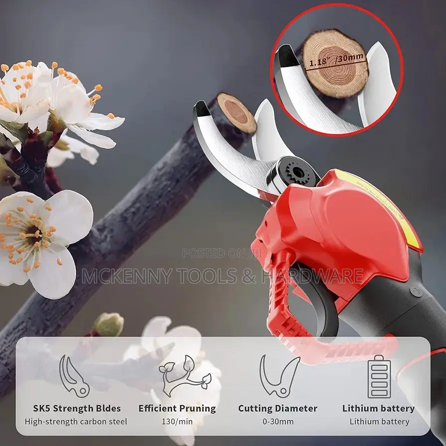 Electric Pruning Shears Professional Cordless Electric