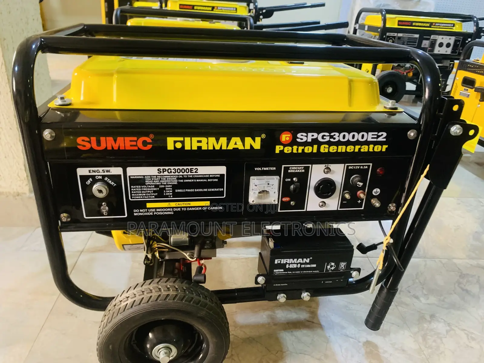 4.5kva Sumec Firman Spg3000e2