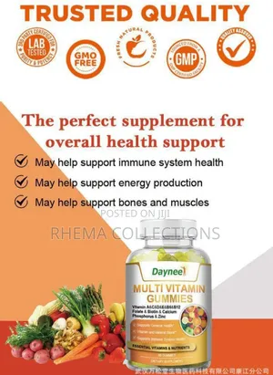 Multi Vitamin Gummies (Immune Booster and Wellness