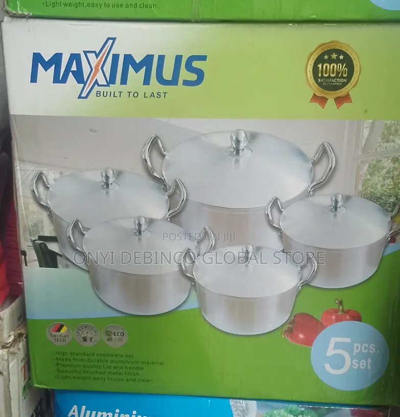 5pcs / Sets Maximus Aluminium Pot