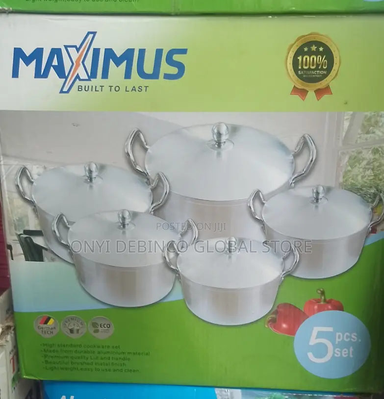 5pcs / Sets Maximus Aluminium Pot