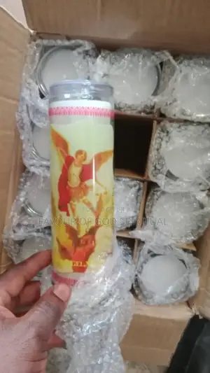 St Michael 7days Bottle Candle
