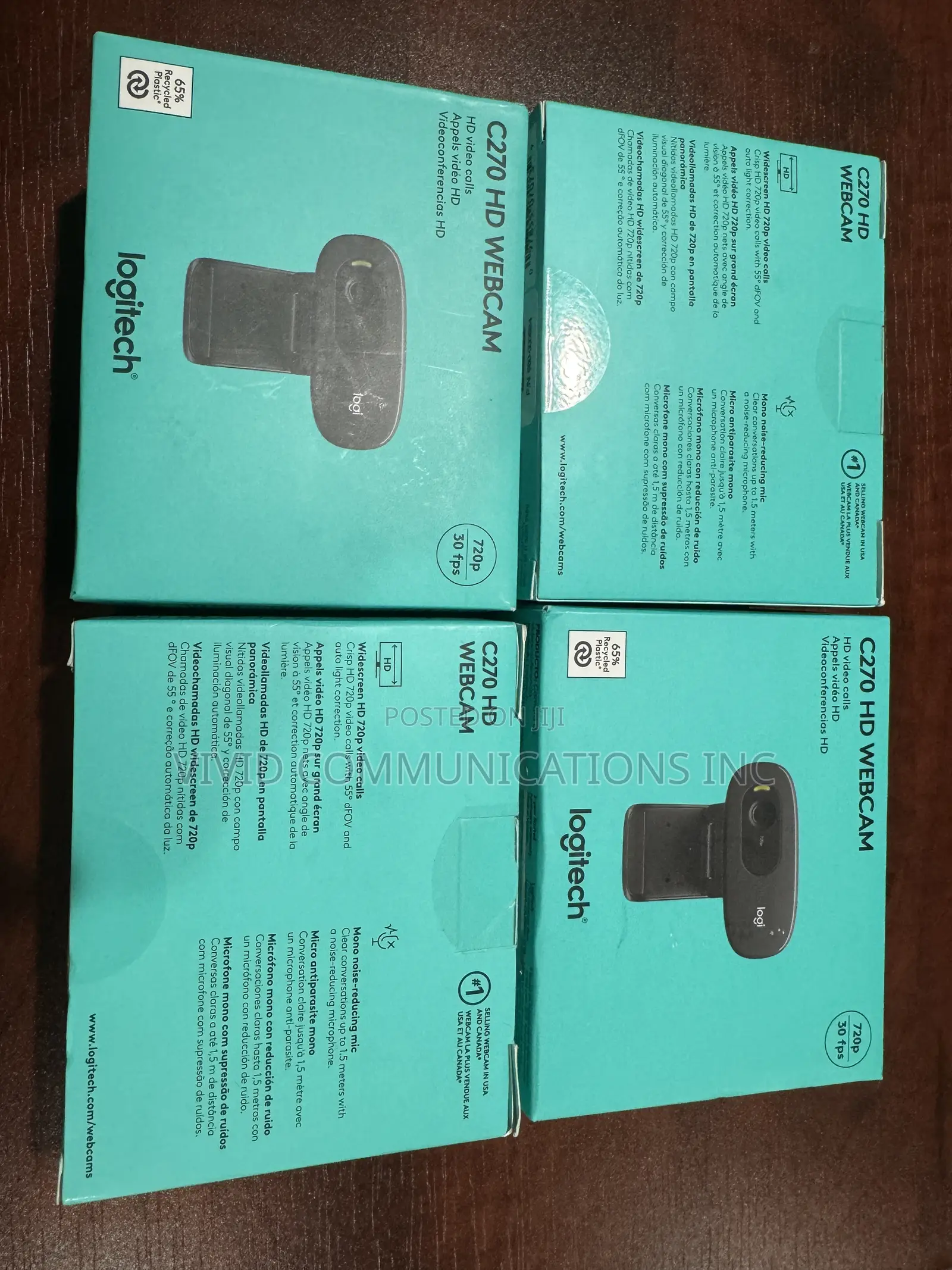 Logitech C270 Webcam Bundle - High Resolution HD 720