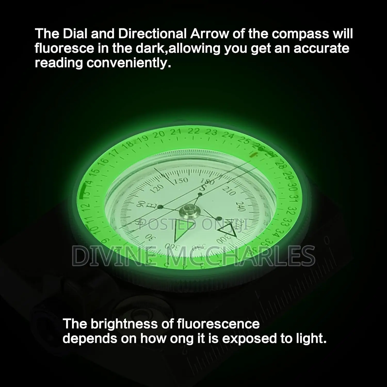 Lenstatic Compass Detector