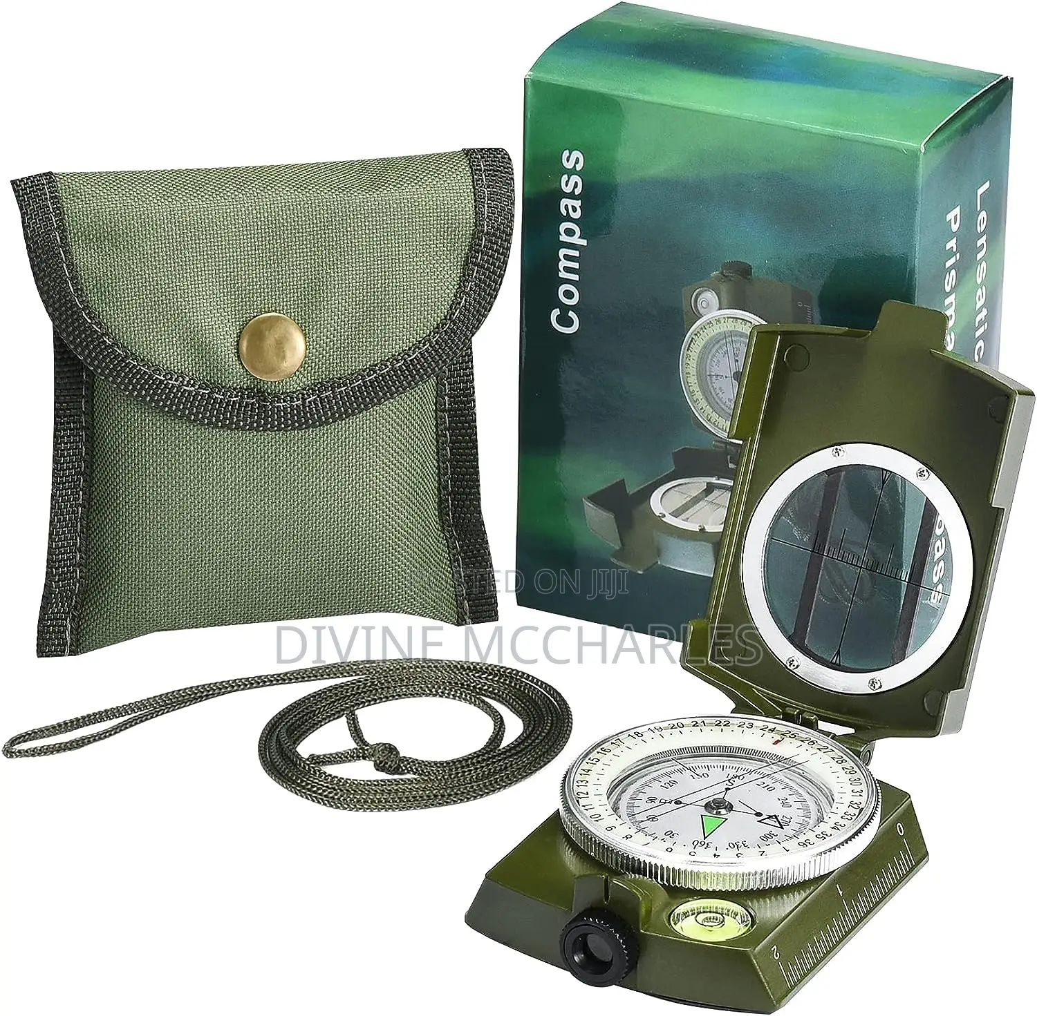 Lenstatic Compass Detector