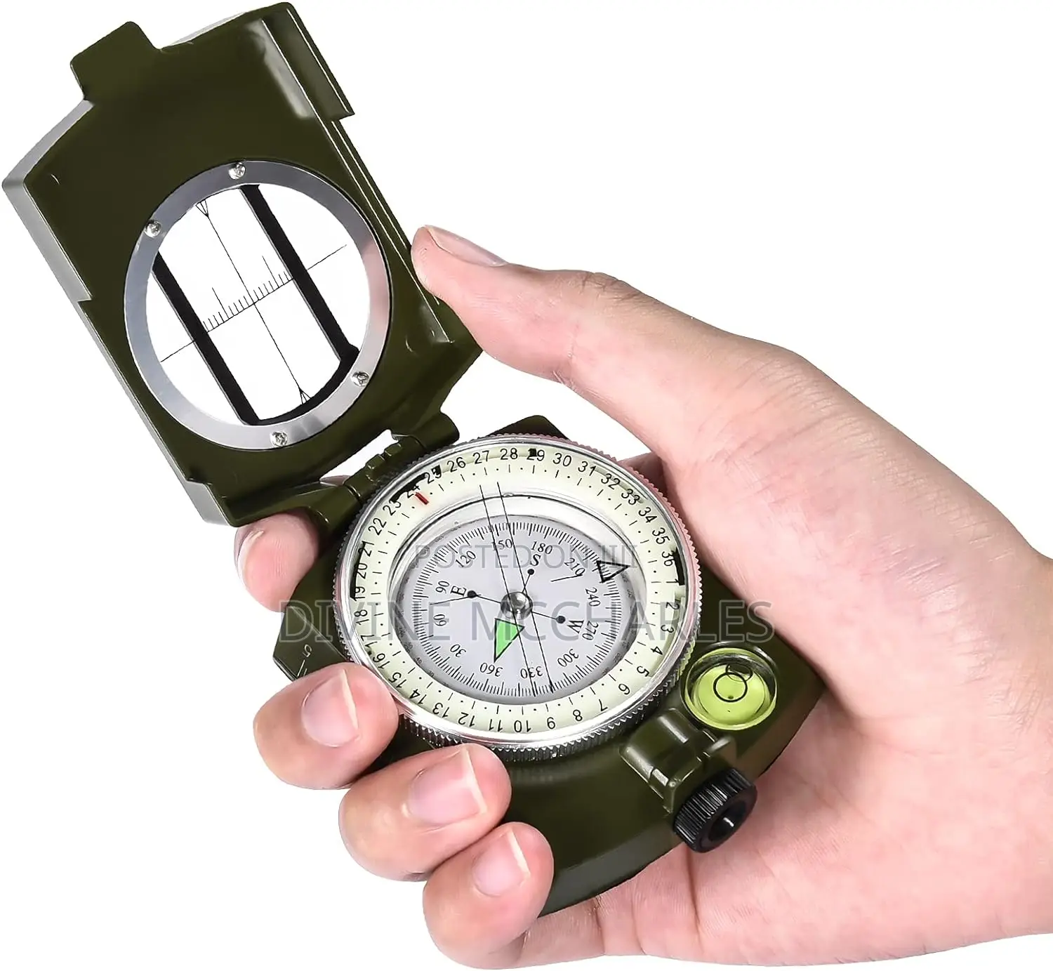 Lenstatic Compass Detector