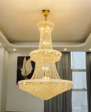 Standard Crystal Chandelier Available for Sale