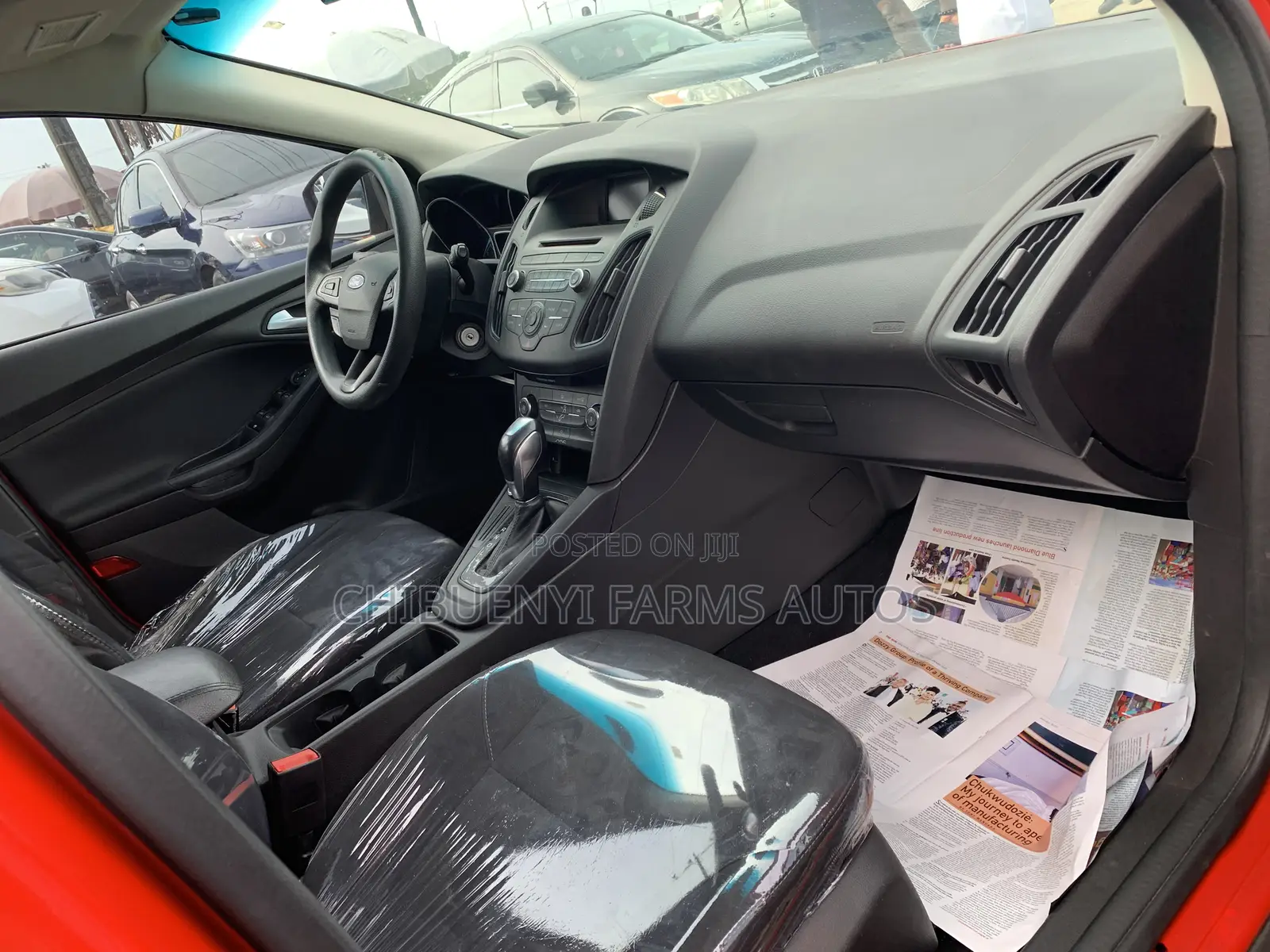 Ford Focus 2012 Red