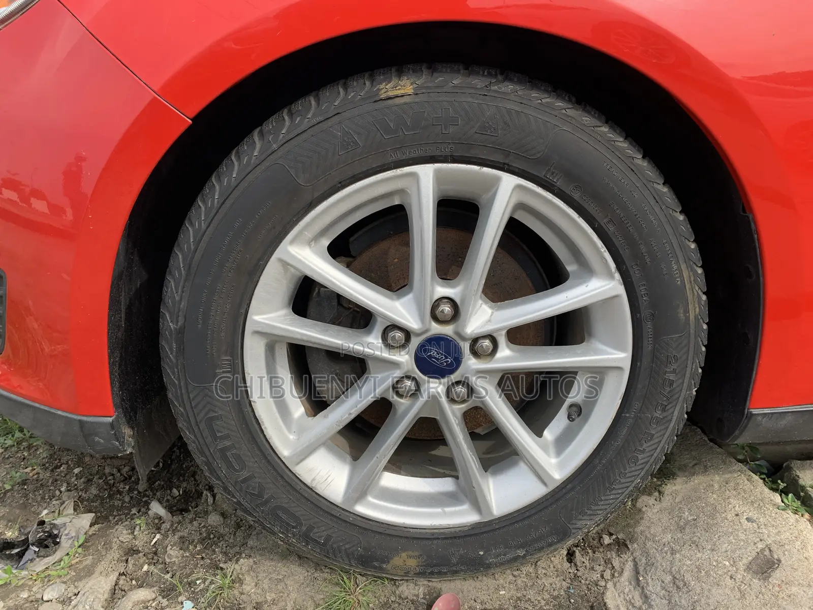 Ford Focus 2012 Red