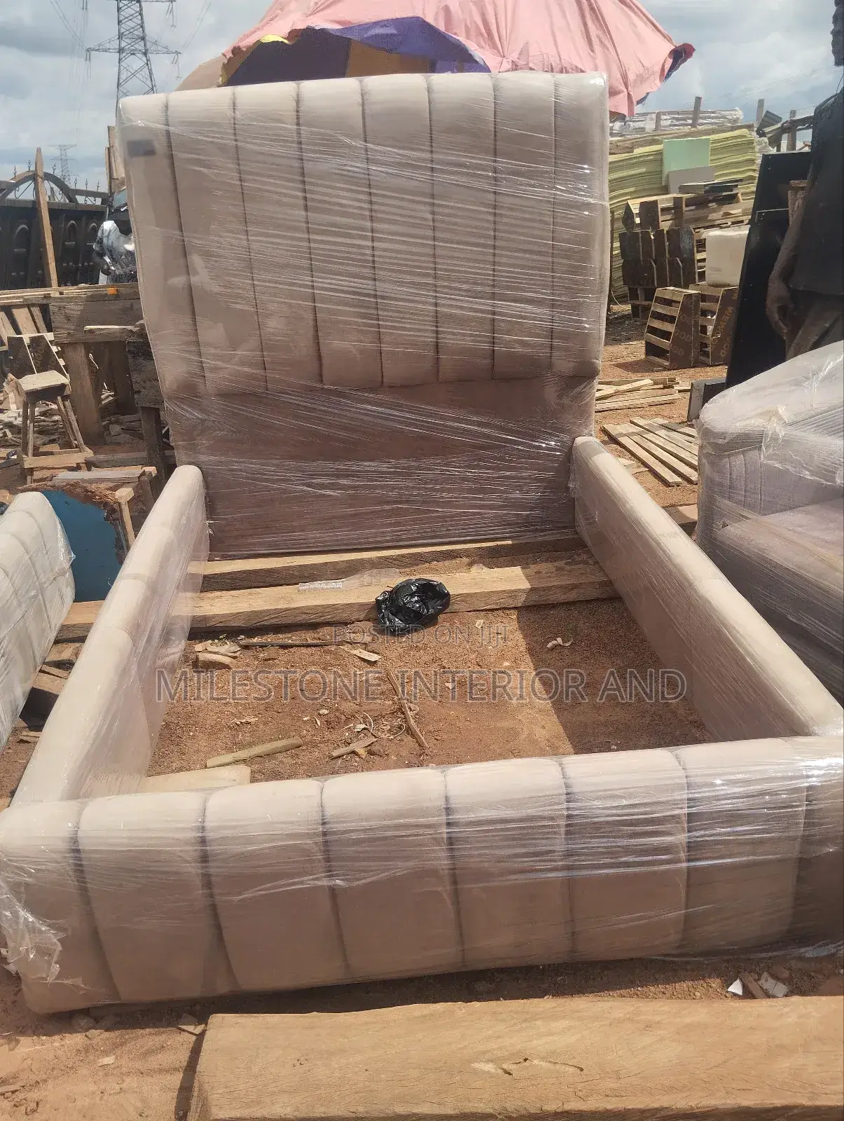 Quality Padded Bed Frame