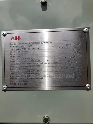 33kv Outdoor Breaker Abb