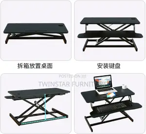 New Modern Adjustable Laptop Table With USB Cup Holder