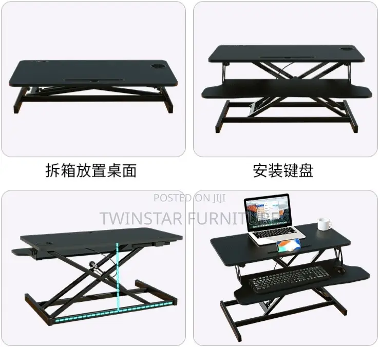 New Modern Adjustable Laptop Table With USB Cup Holder