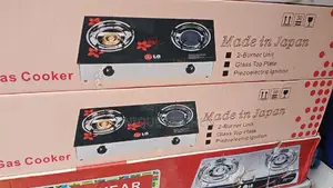 LG Glass Double Gas Burner