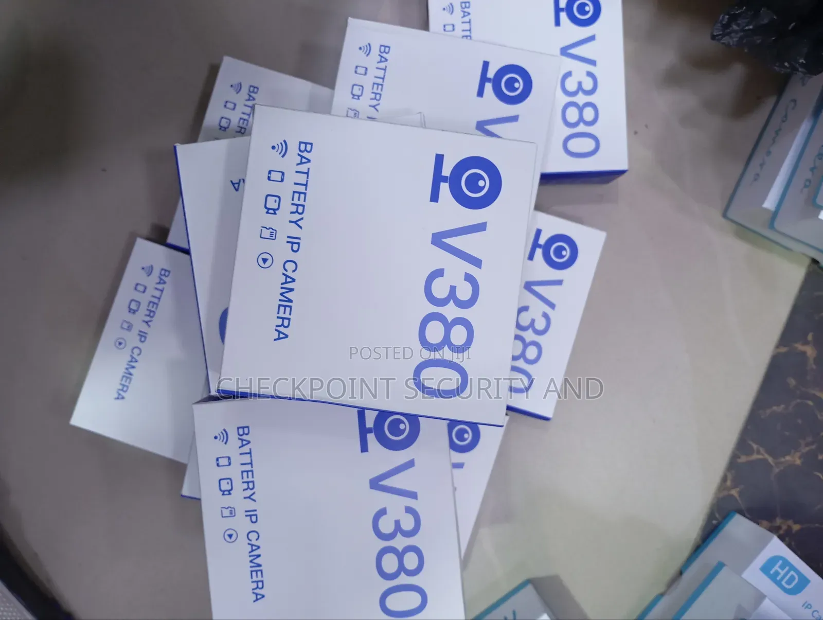 A9 Wifi Camera With Back Battery.