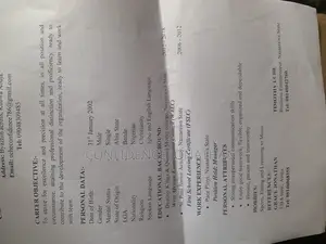Sales Telemarketing CV