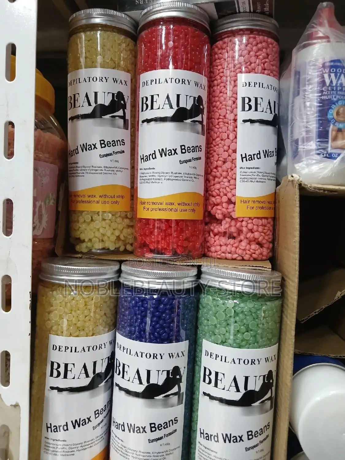 Depilatory Hard Wax Beans (400g)