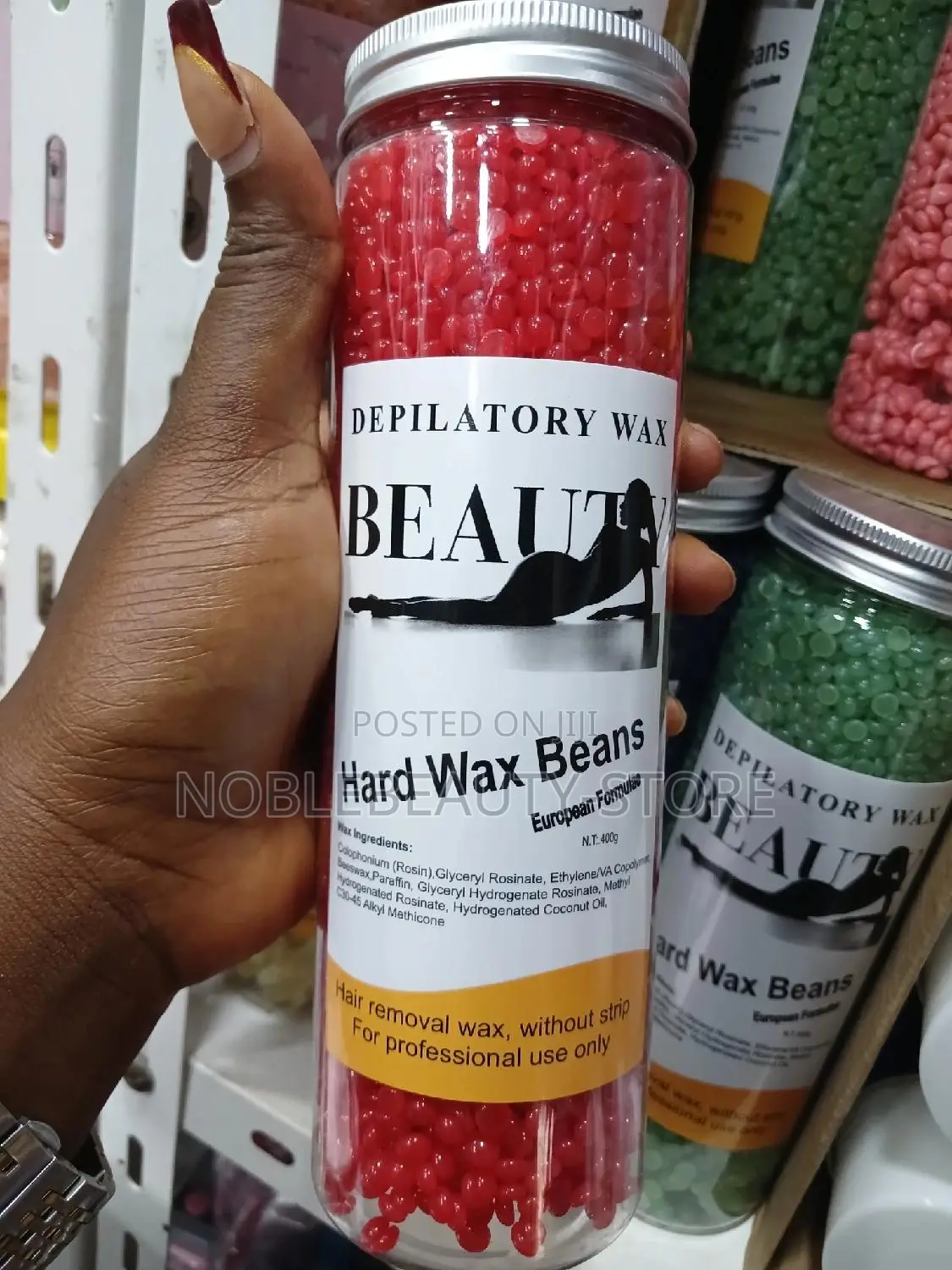 Depilatory Hard Wax Beans (400g)