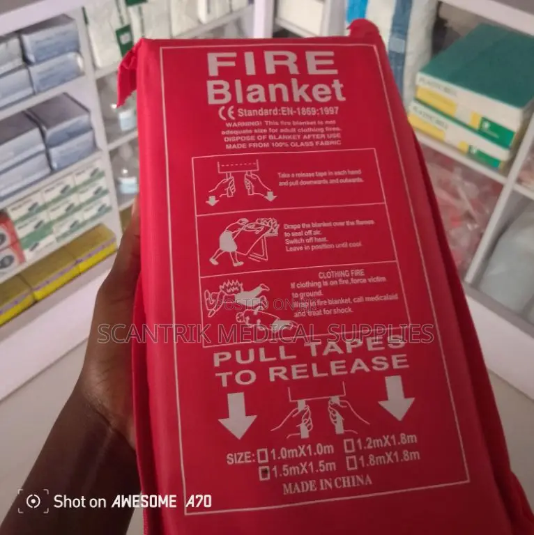 Emergency Fire Blanket Small Size