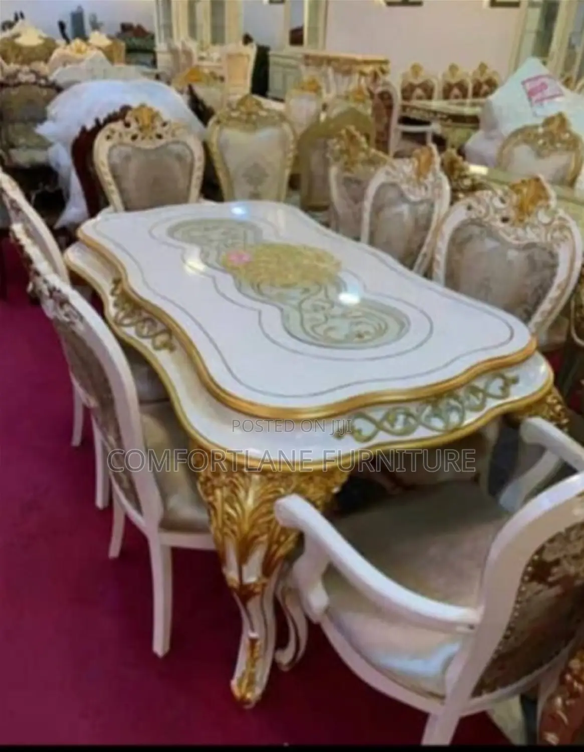 Royal Dining Set With 6 Seater