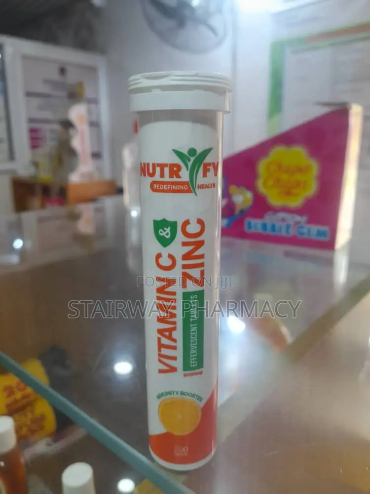 Nutrify Vitamin C With Zinc Effervescent Tab