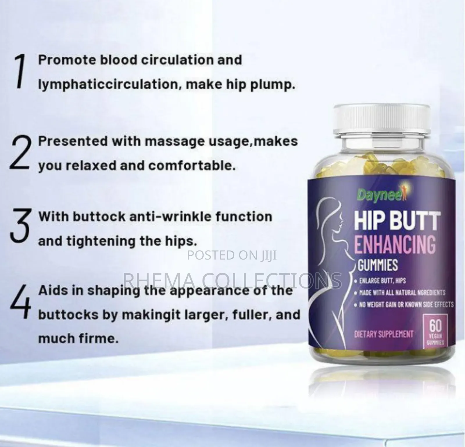 Effective Hip And Butt Enlargement Gummies