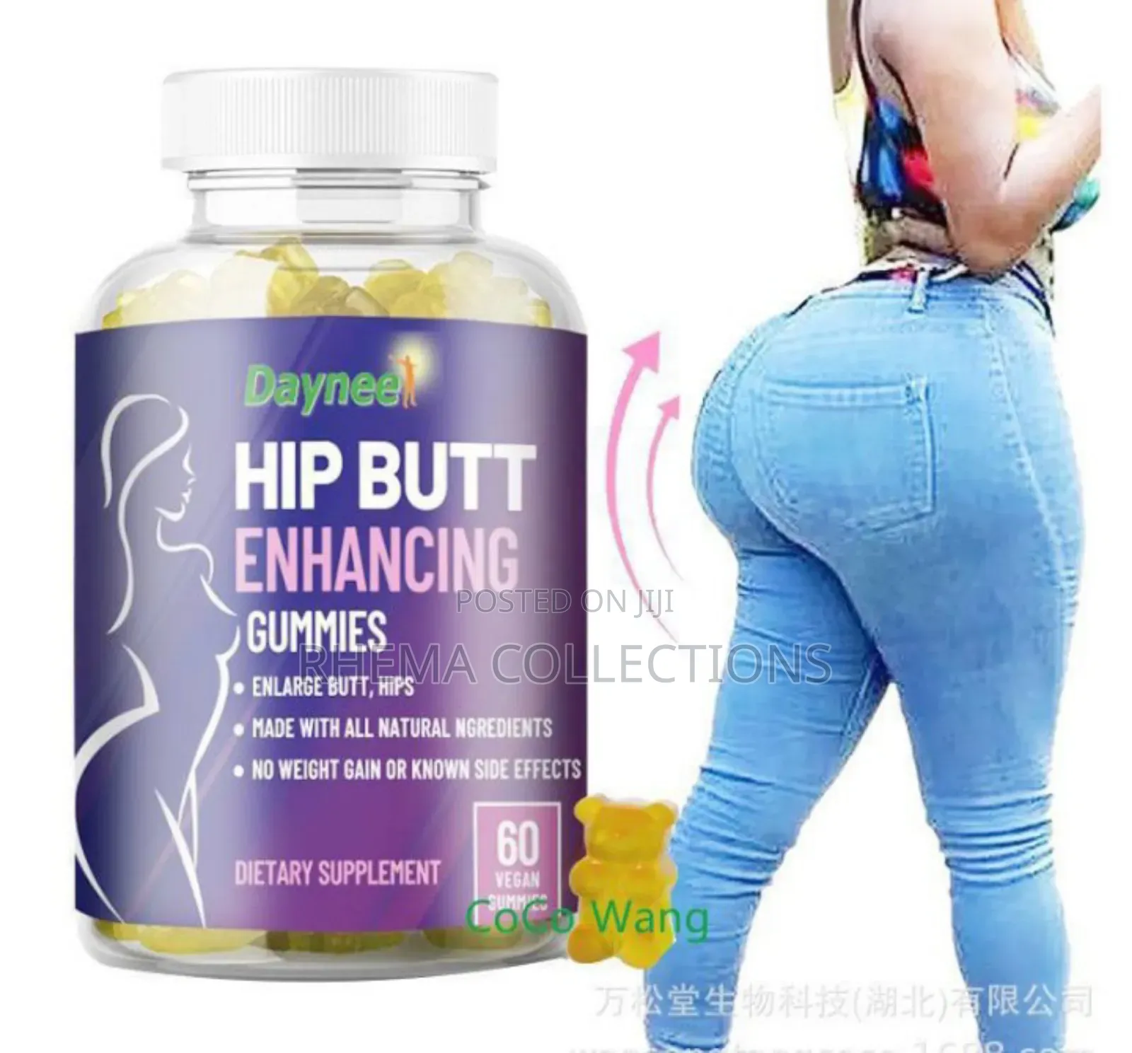 Effective Hip And Butt Enlargement Gummies