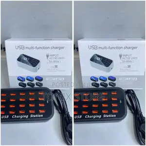 100W Multi-Functional USB Charger (20ports)