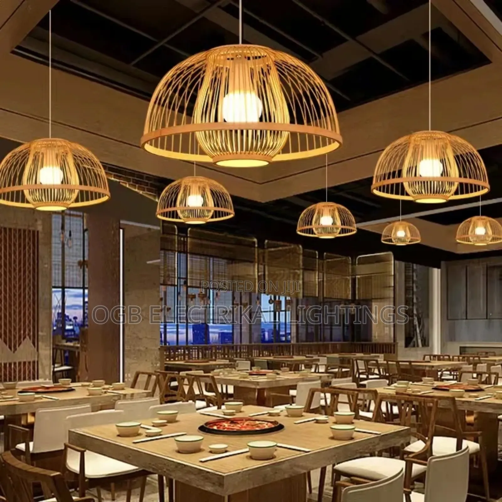 Bamboo Pendant Lamp