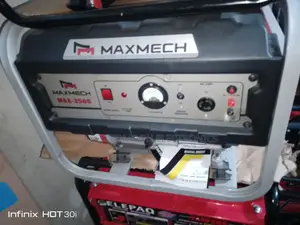 Maxmech Old Model Cooper Coil Generator 4kva 3 Years W