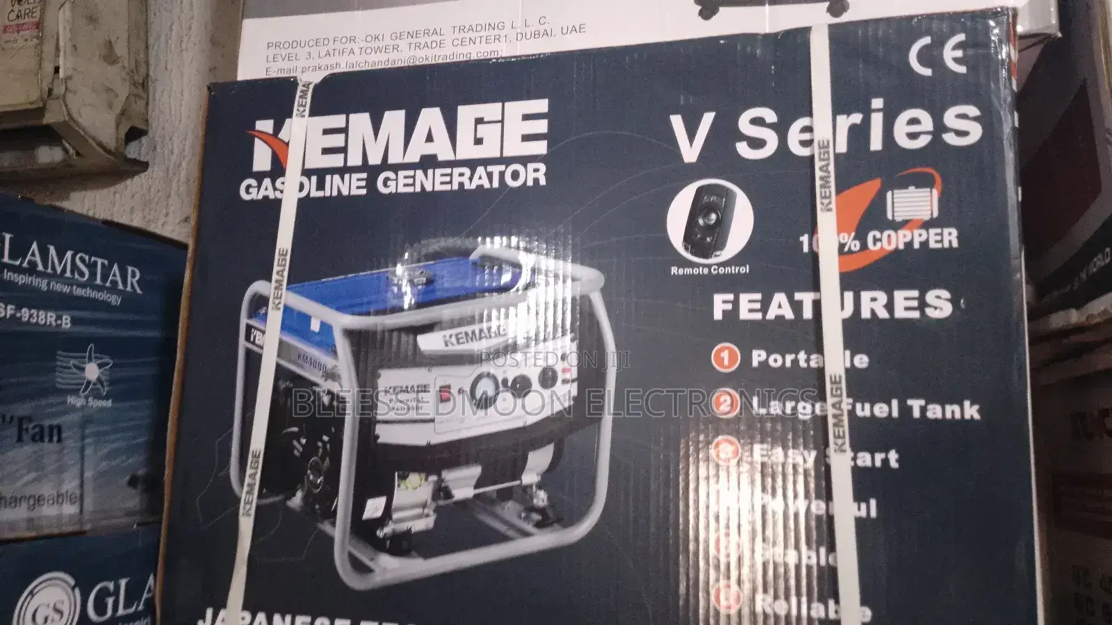 Kemage Japan Cooper Coil Generator 5kva
