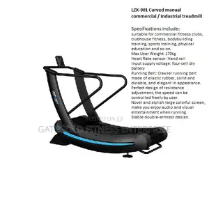 Curved Manual Commercial / Industrial Treadmill