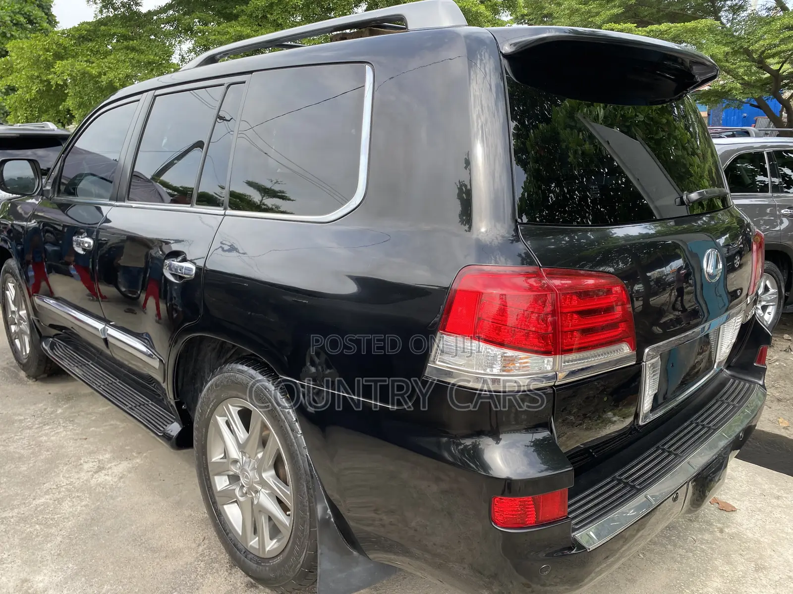 Lexus LX 570 AWD 2014 Matt Black