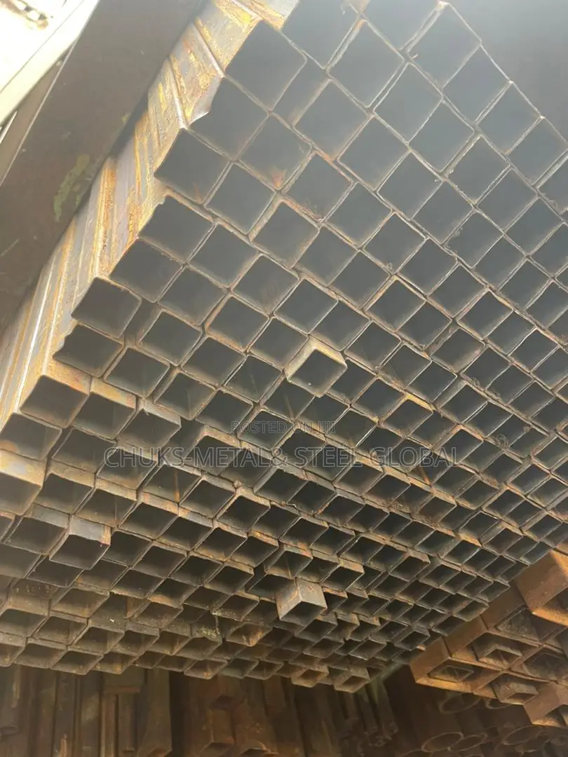 25*25 Square Pipe Black Thick