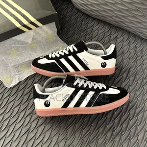 Original Stüssy X Adidas Samba Og Black Sneakers