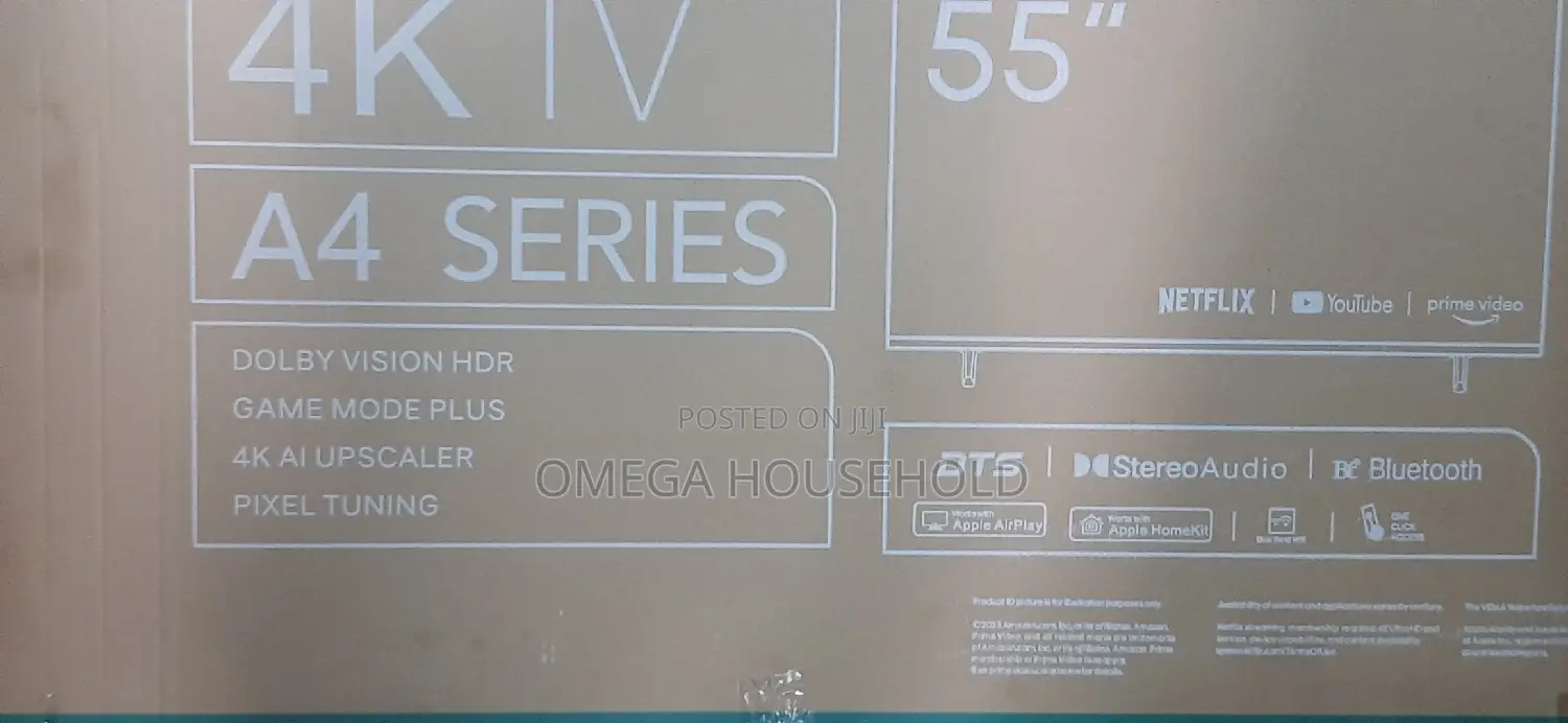 55" Hisence Smart Tv
