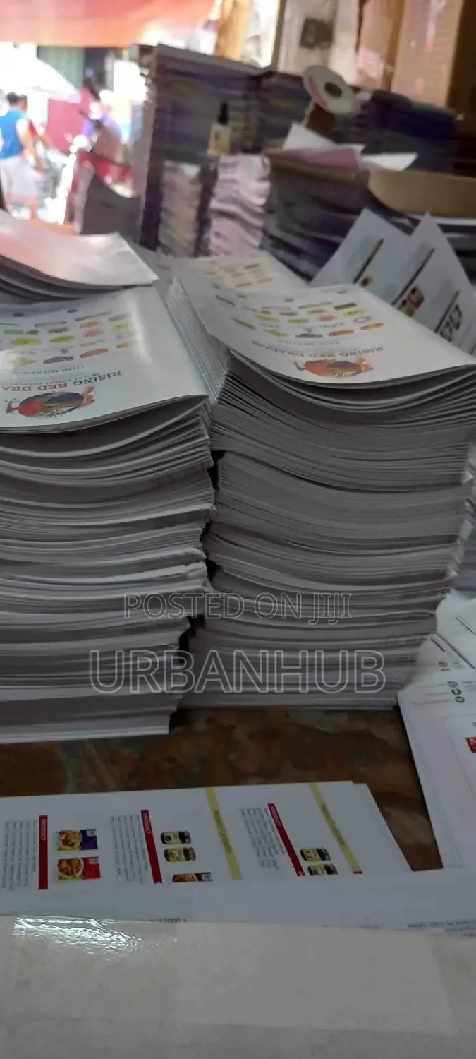 Print Your Brochures,Jotters,Notebooks, Eventbooks in Lagos