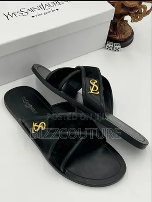 Original YVES SAINT LAURENT Slippers Available in Store