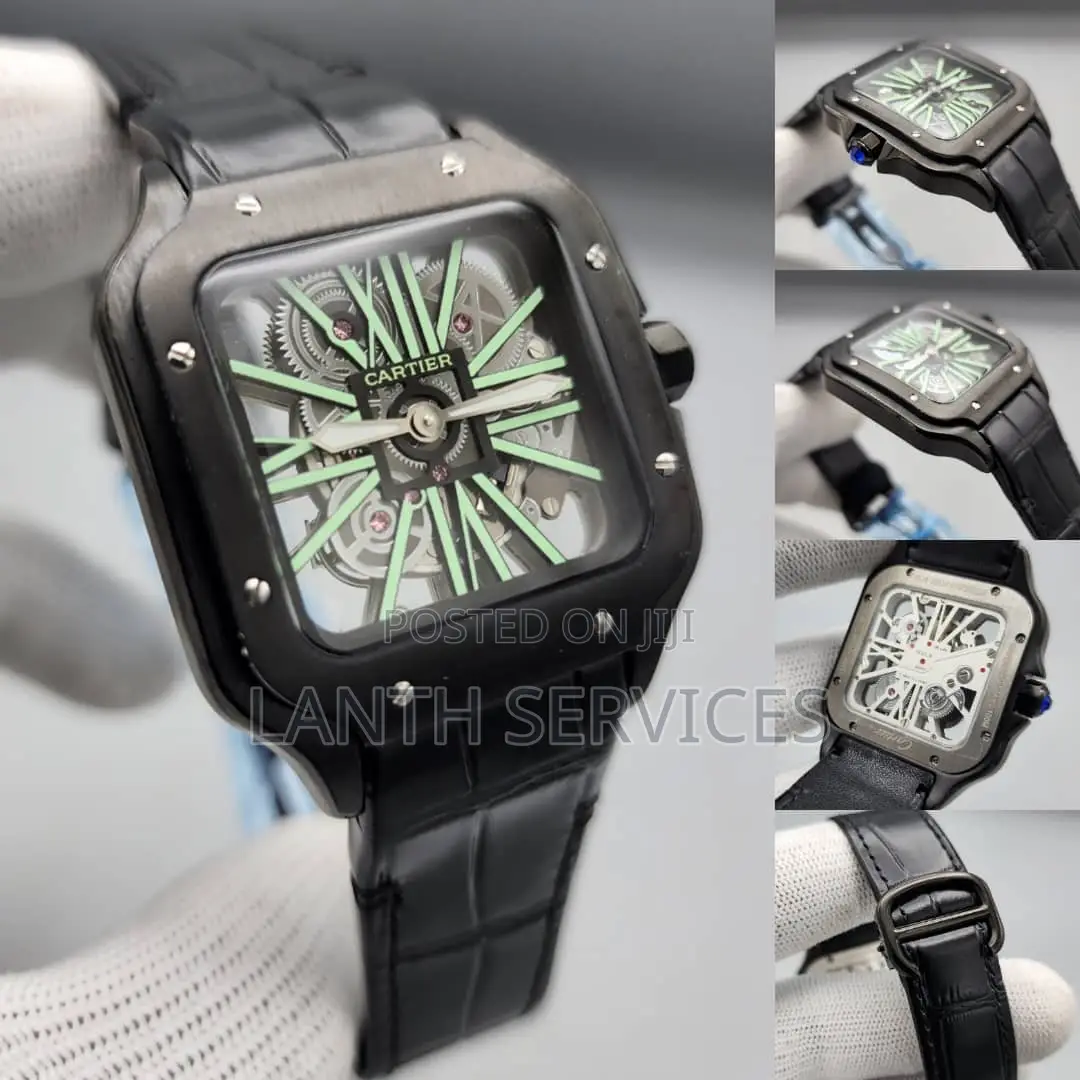 Cartier Black Green Face