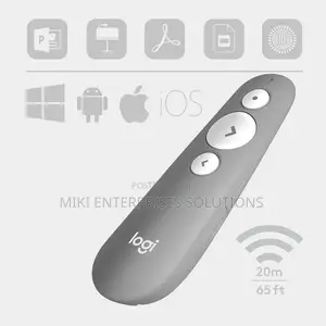 Log Wireless Presenter R500 Mid Grey