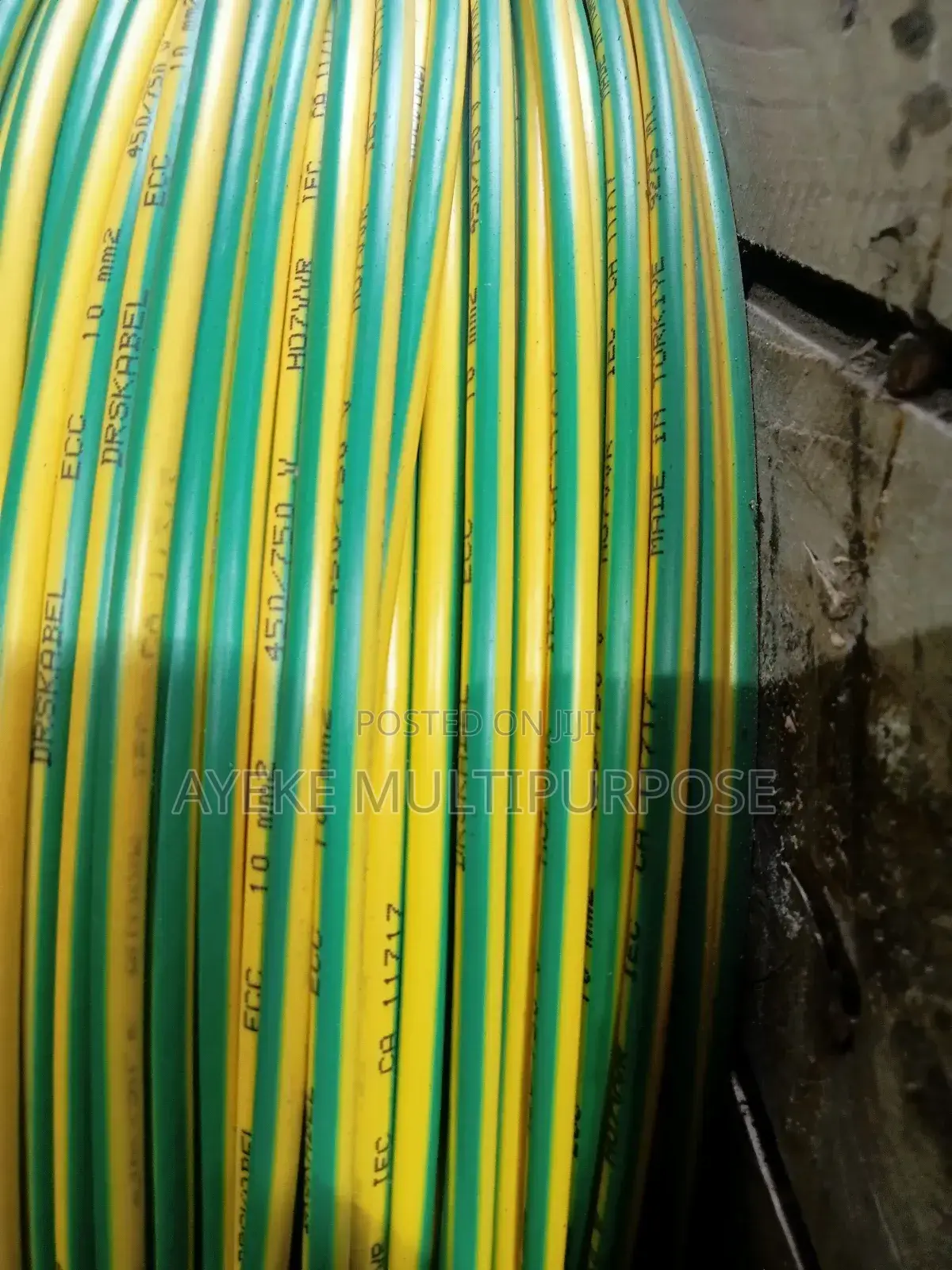 Pure Copper 10mm Earth Cu Cable