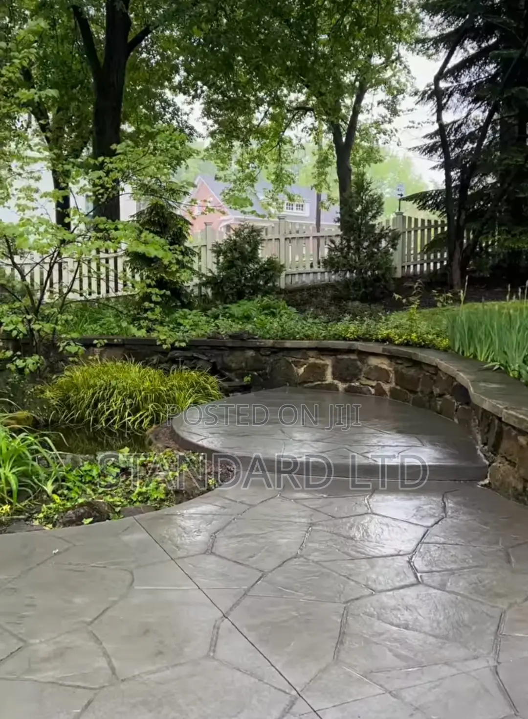 Standard Stamp Concrete Floor