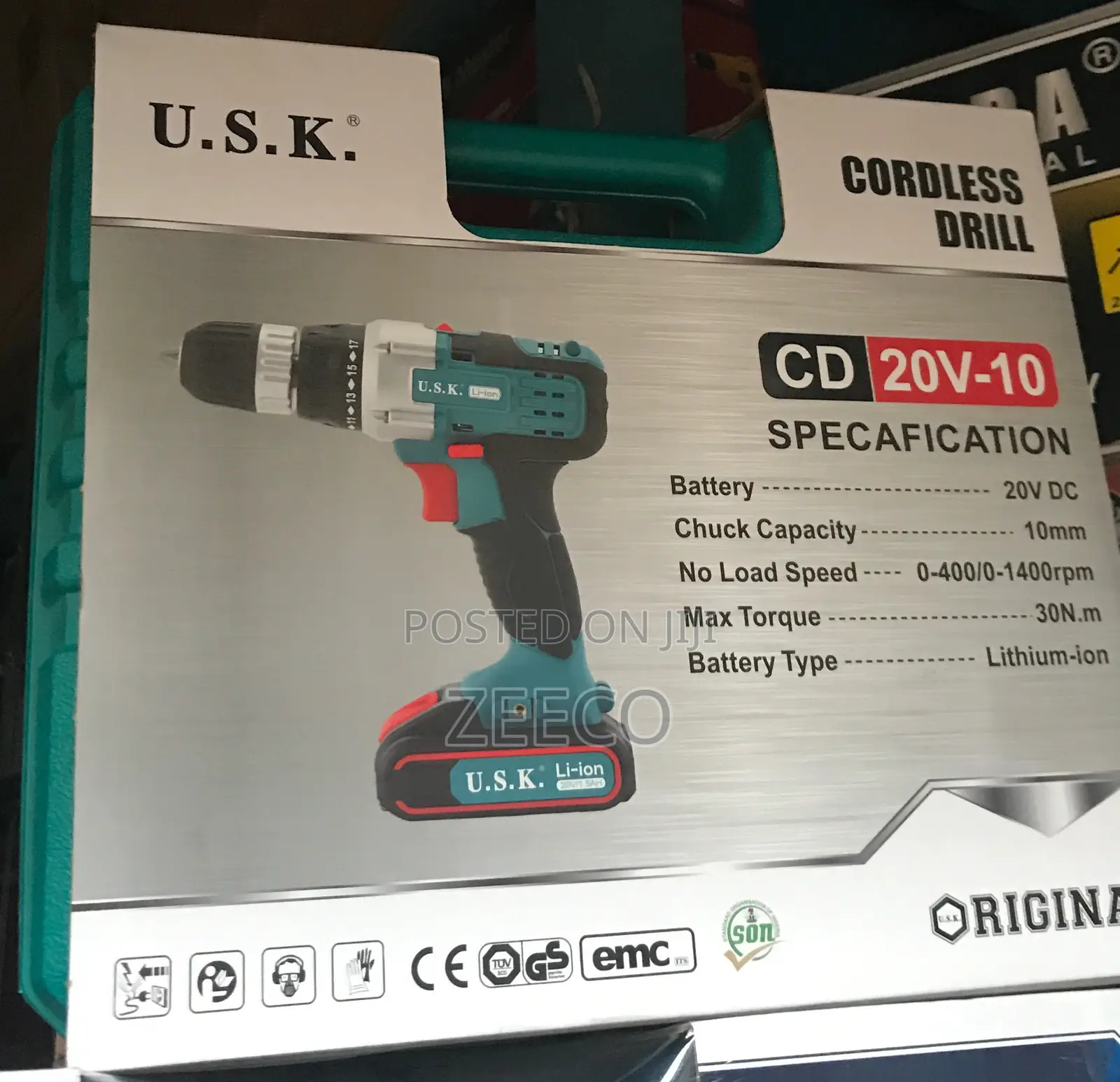 Cordless Drill Machine 20v