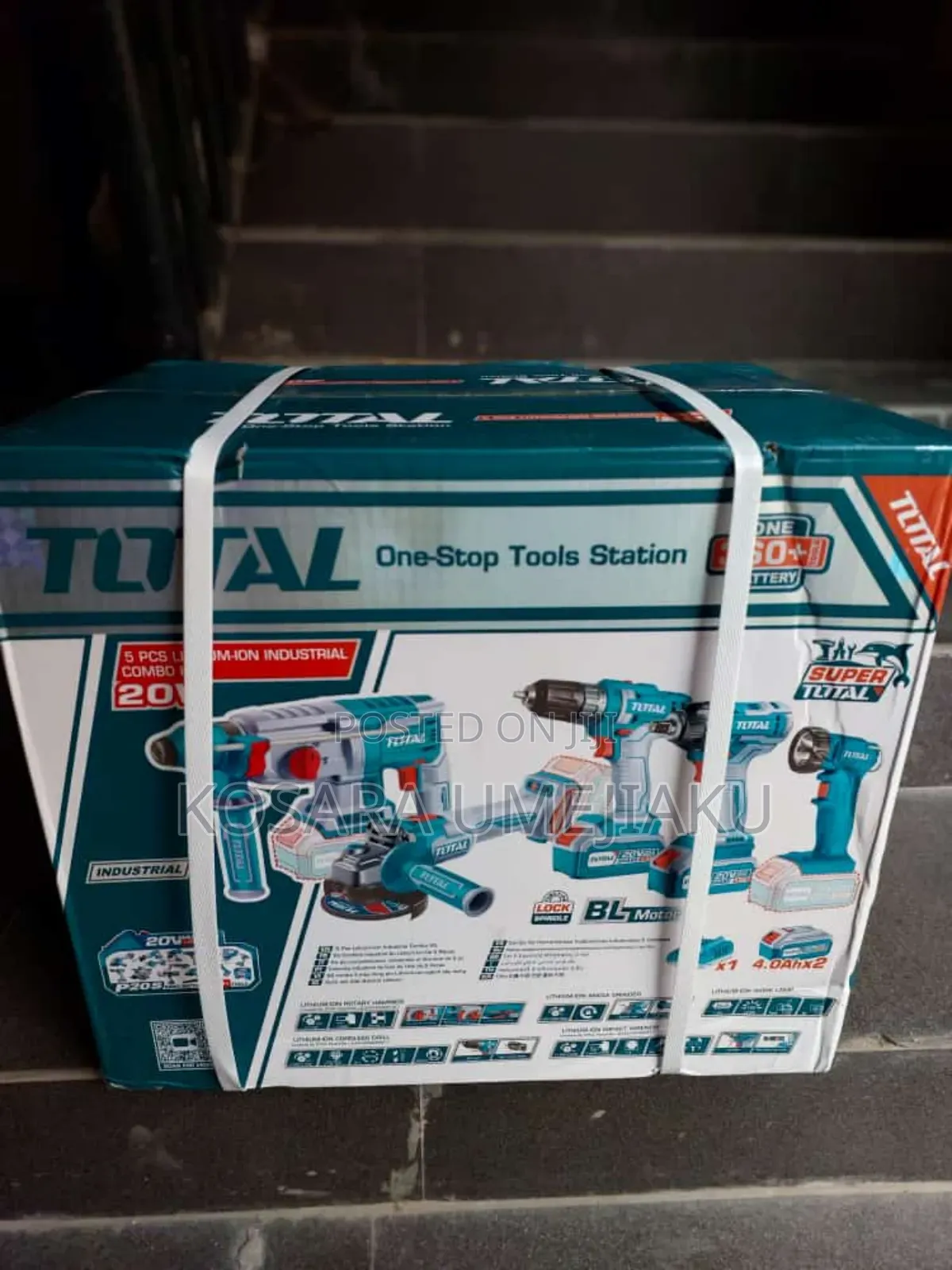 Total 5 in 1 Cordless Combo Set 20v