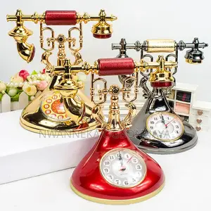 Retro Telephone Model Alarm Clock