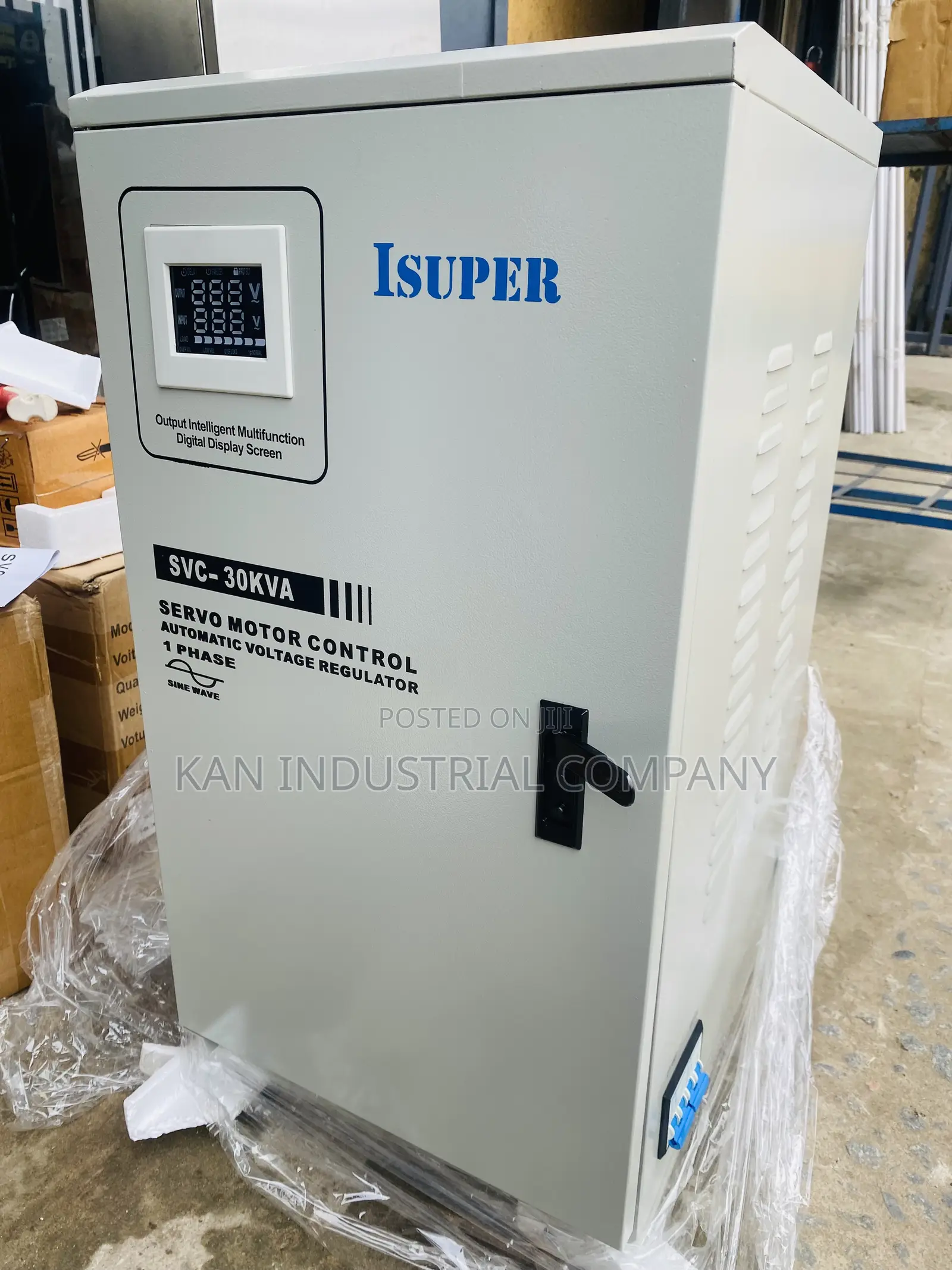 Single Phase Industrial Stabilizer