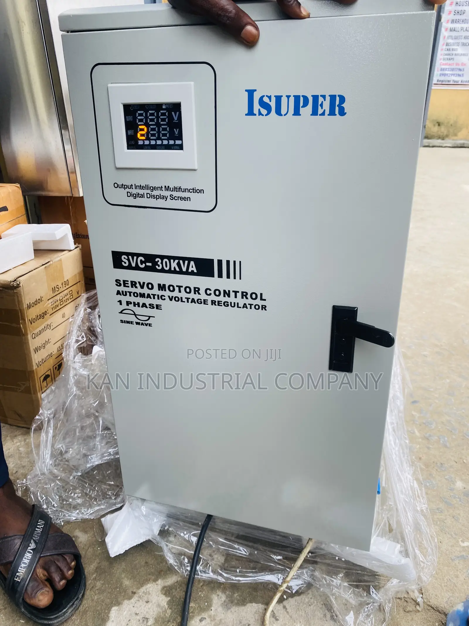 Single Phase Industrial Stabilizer