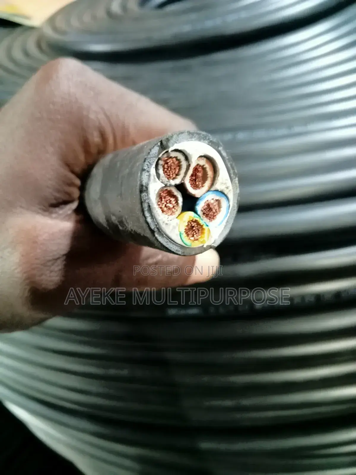Pure Copper 10mm X 5core Flexible Power Control Cable